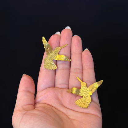 Bird earrings with a delicate touch - Saida Fashion 