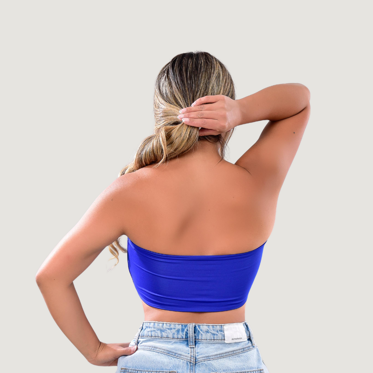 Bandeau Top - Full Lining - Stretchy Fabric