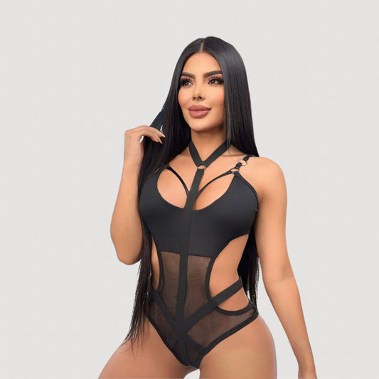 Womens Lingerie with Sexy Fishnet..