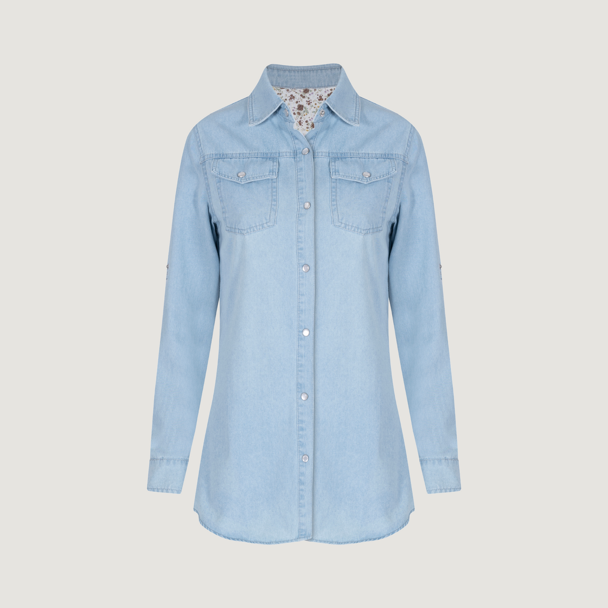 Camisa vaquera relajada