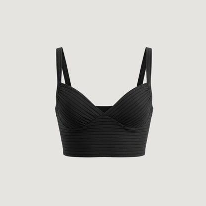 Low-Cut Tank Top with Thick Straps..