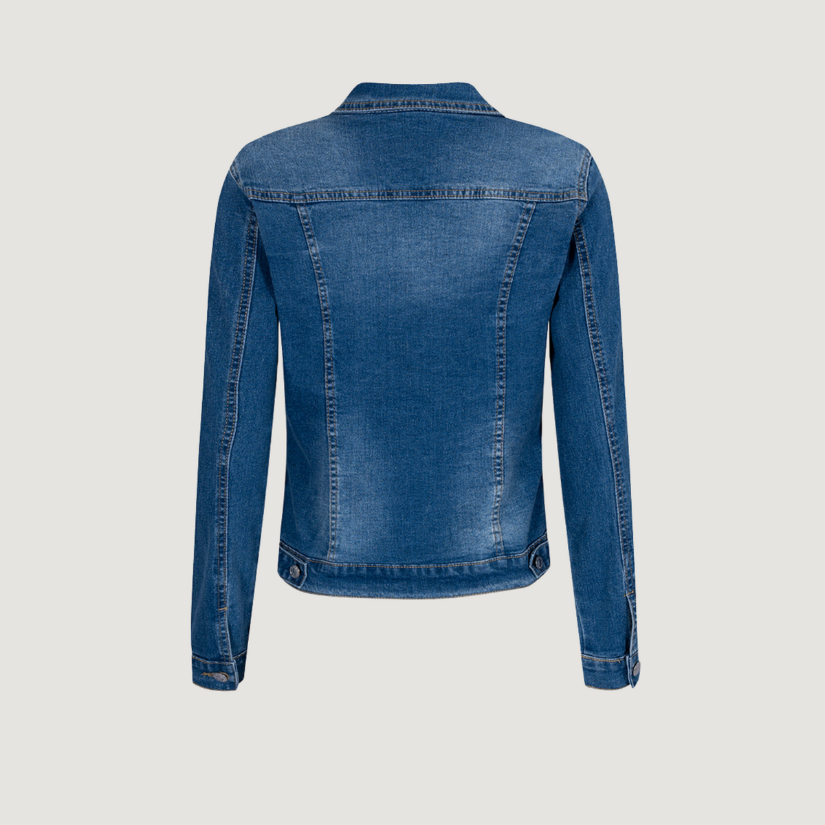 Denim Jeans Jacket with Slim Fit Design