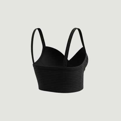 Low-Cut Tank Top with Thick Straps..