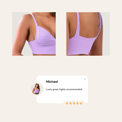 Low-Cut Tank Top with Thick Straps..