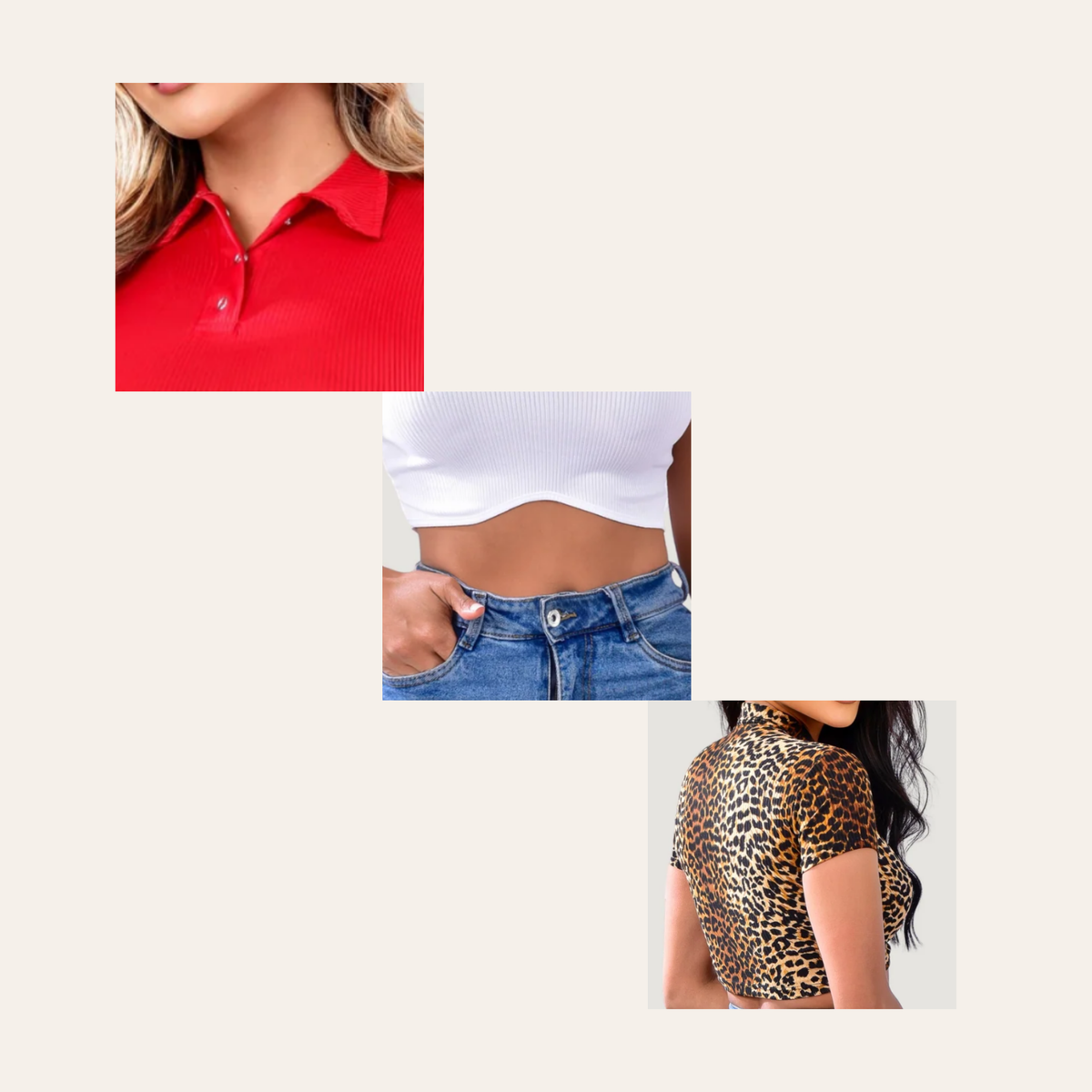 Comfortable Polo Ribbed Top