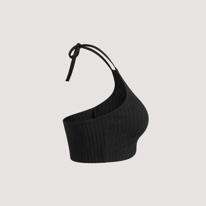 Tank Top with Adjustable Neck Ties