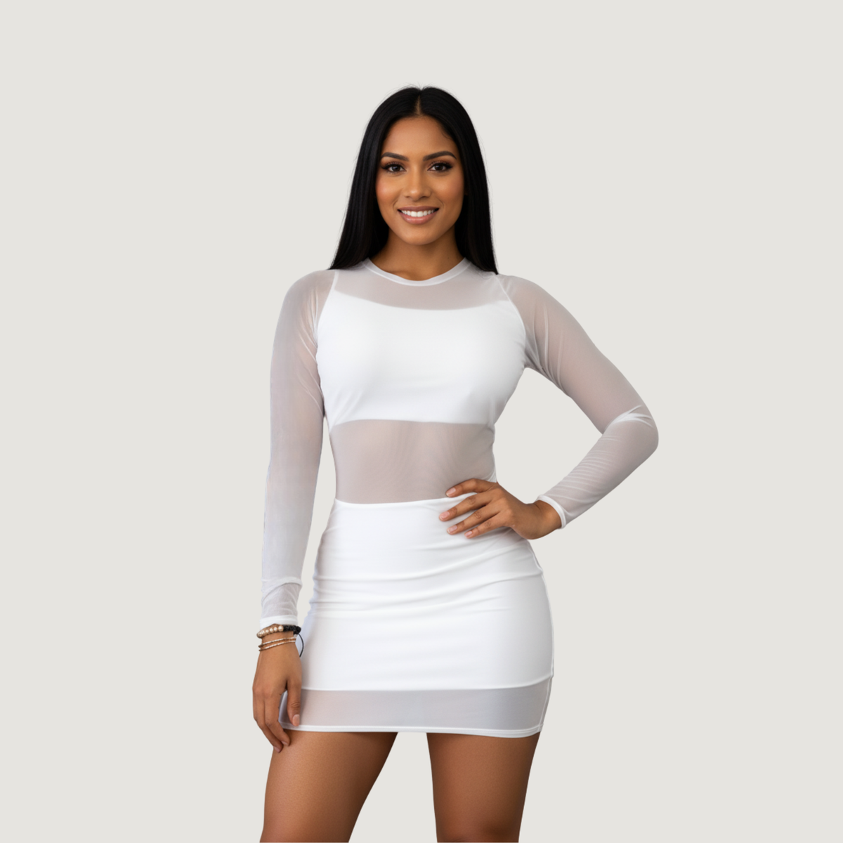 Mini Dresses with Long Sleeves