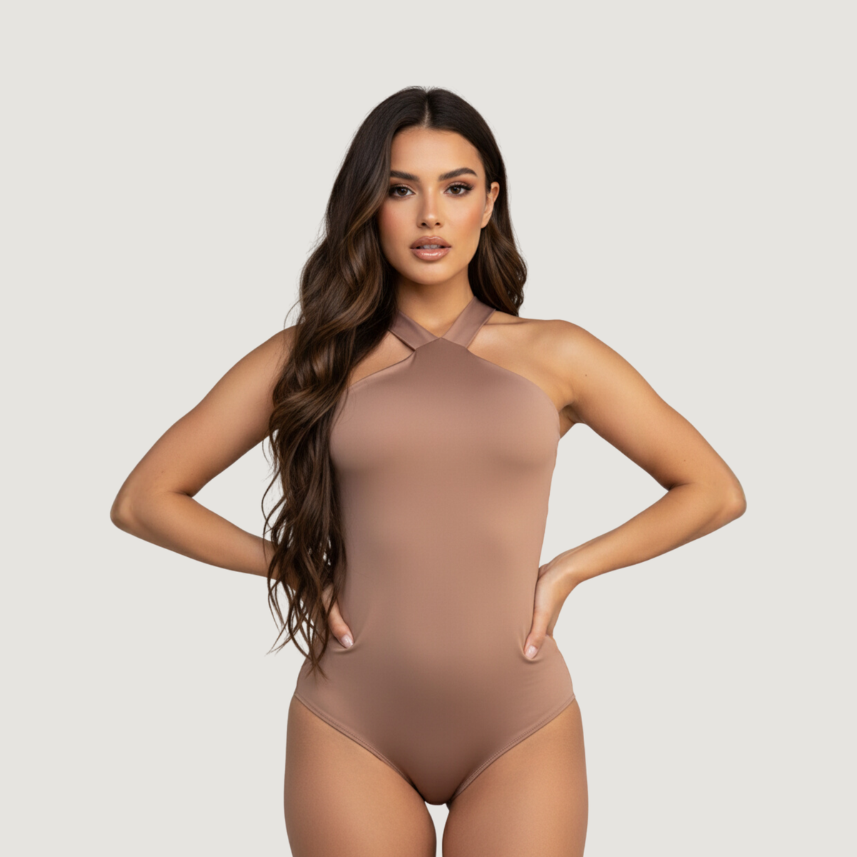 Spandex Bodysuit - Sexy Halter Style..
