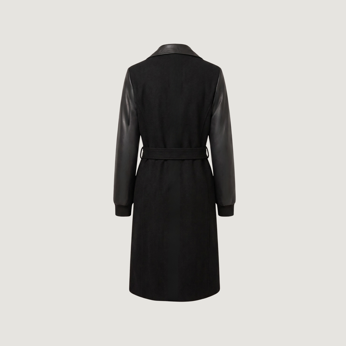 Women’s Black Coats with Stretch Fabric