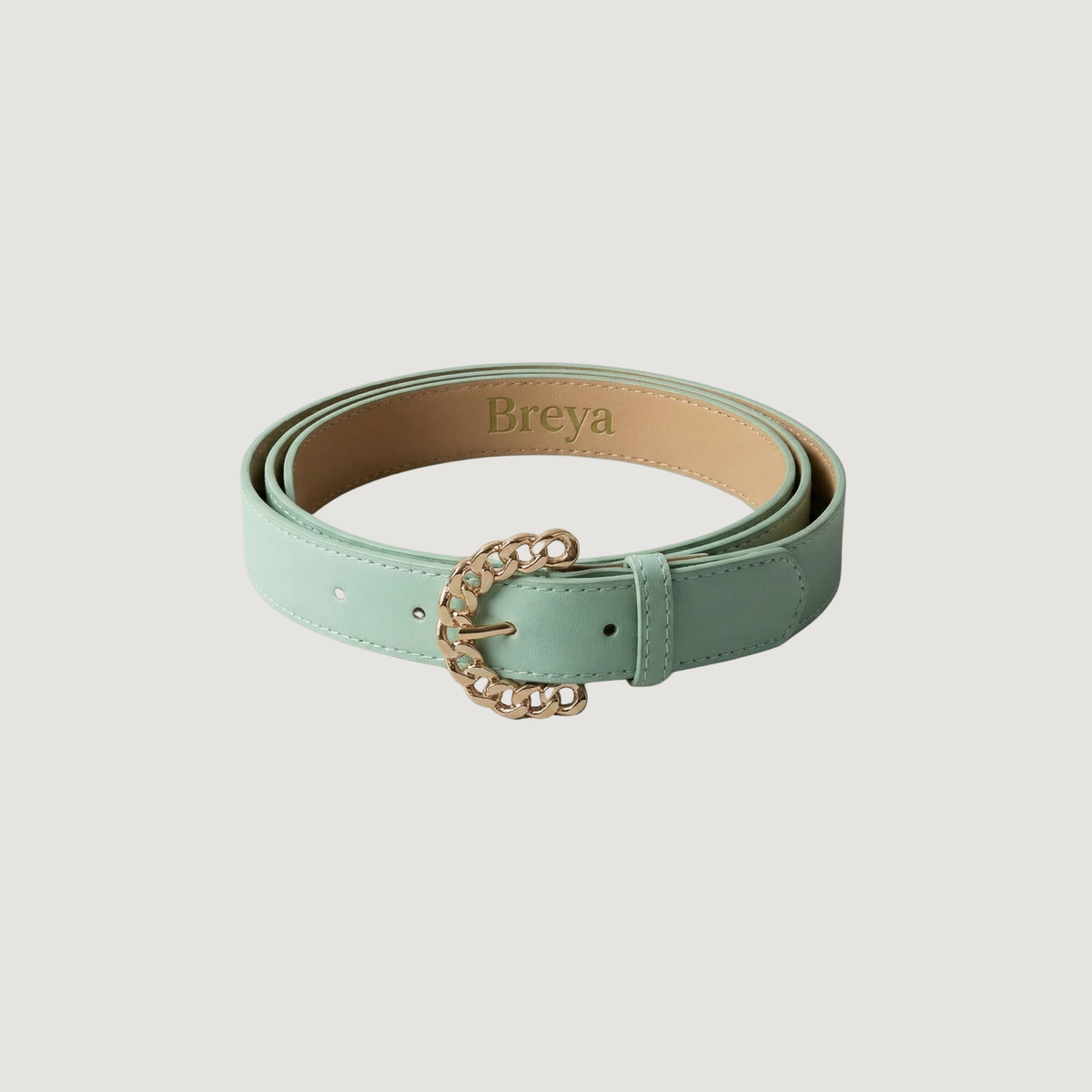 Modern C-Shape Buckle Belt