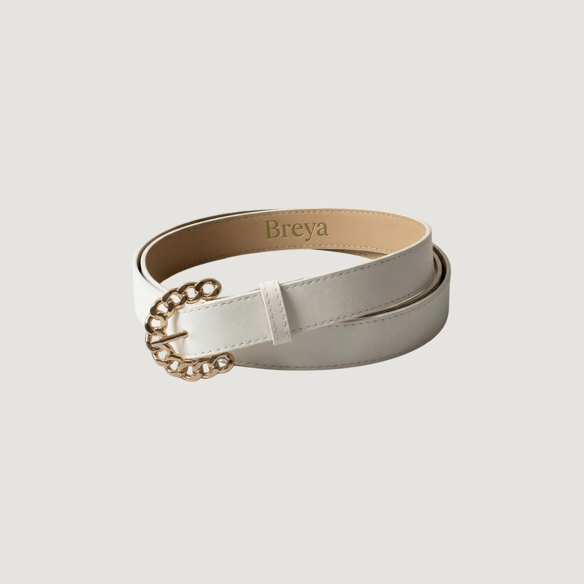 Modern C-Shape Buckle Belt