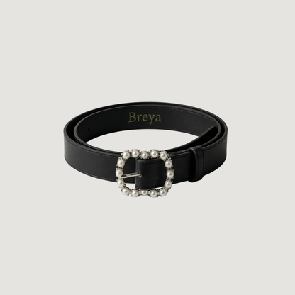 Chic Pearl Buckle Women’s Belt