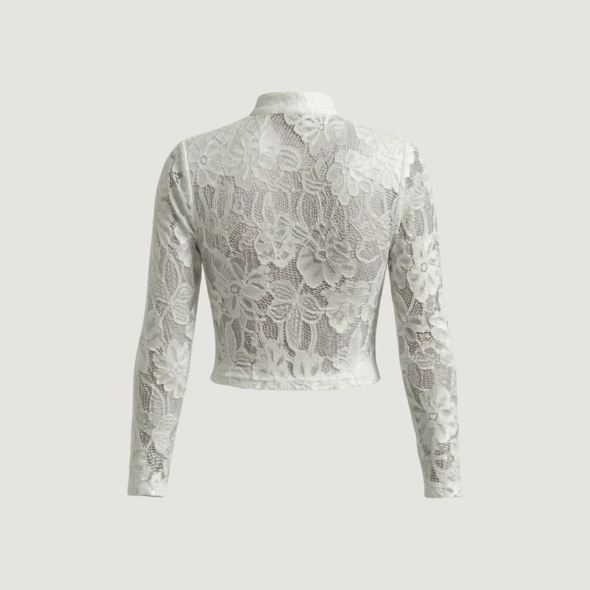 Stretch Lace Top with Sexy Cut-Outs