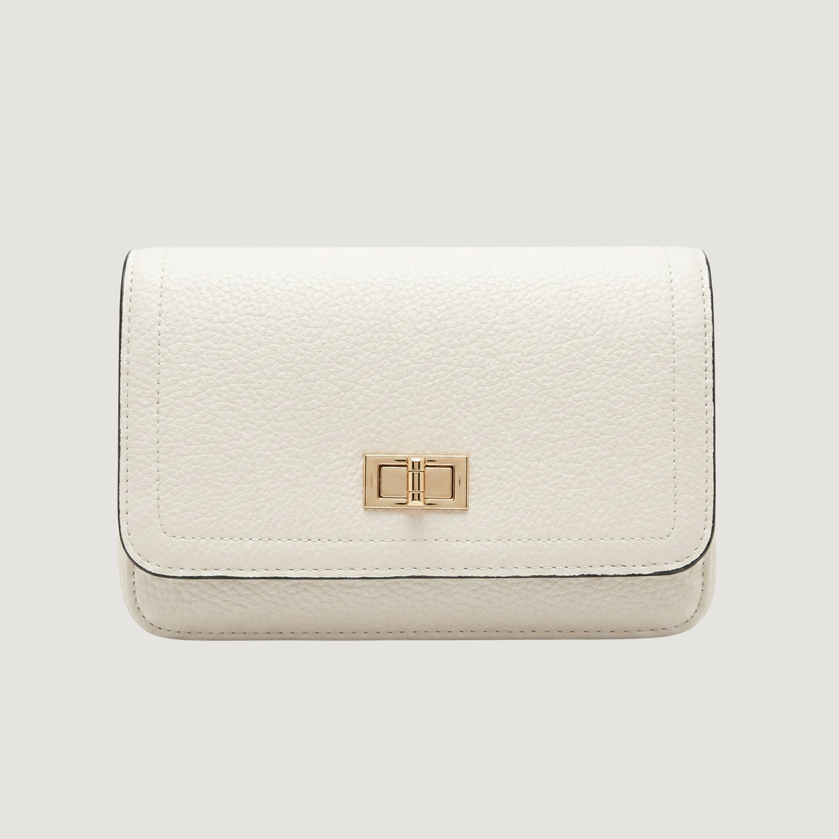 Ivory Handbag with Matching Wallet