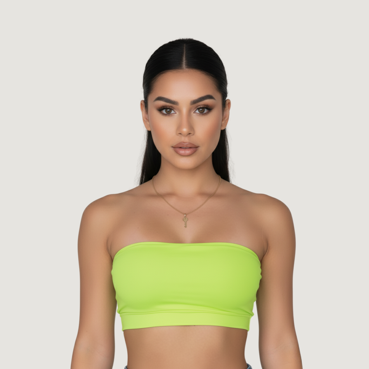 Bandeau Top - Full Lining - Stretchy Fabric..